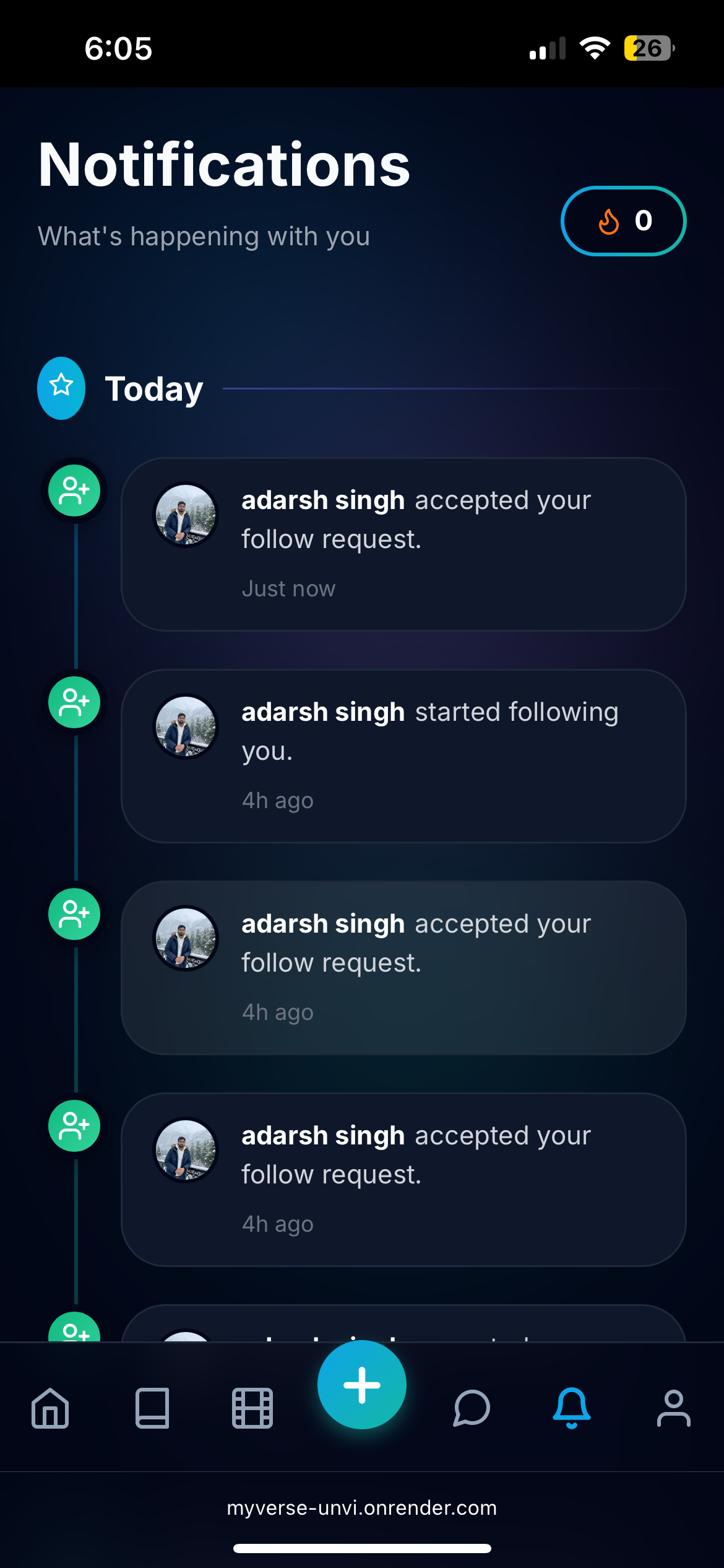 MyVerse - Screenshot 2 showing product features and functionality
