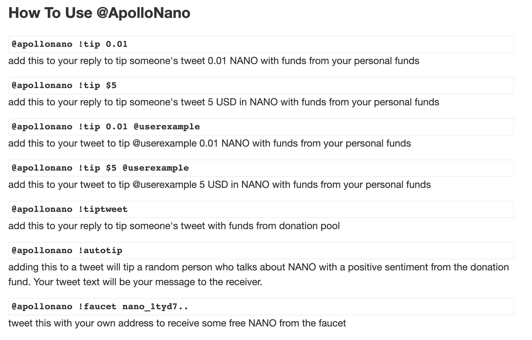 Twitter Tip Bot w/ Nano Digital Currency gallery image