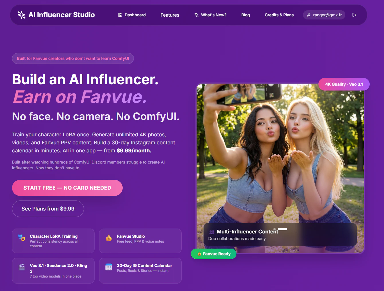 AI Influencer Studio logo