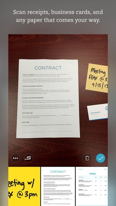 Evernote Scannable gallery image