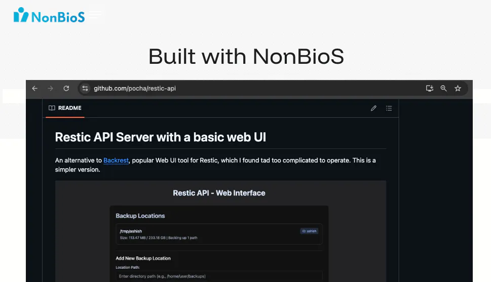 NonBioS.ai gallery image