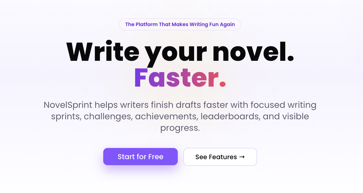 NovelSprint gallery image