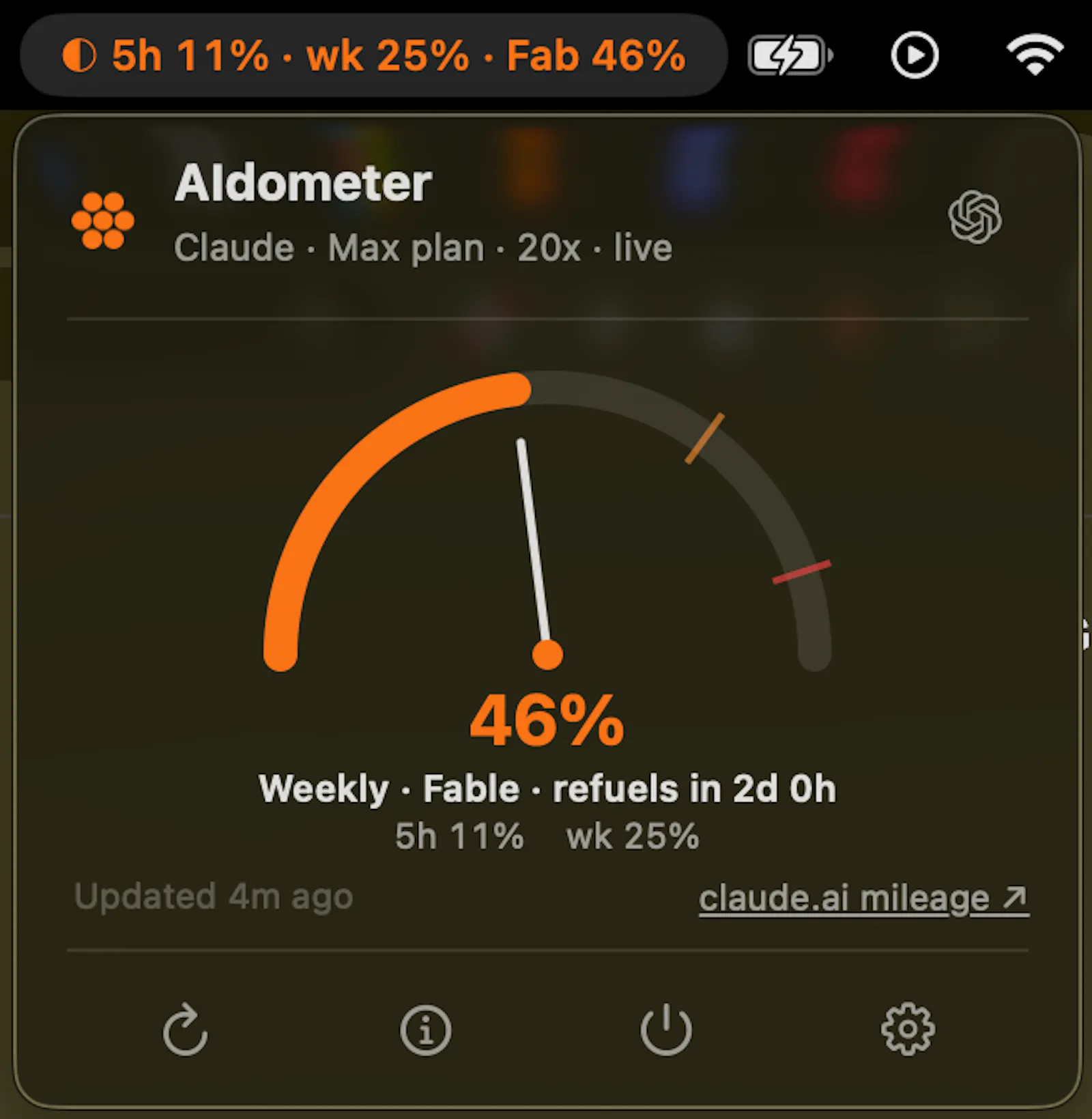 AIdometer screenshot 2