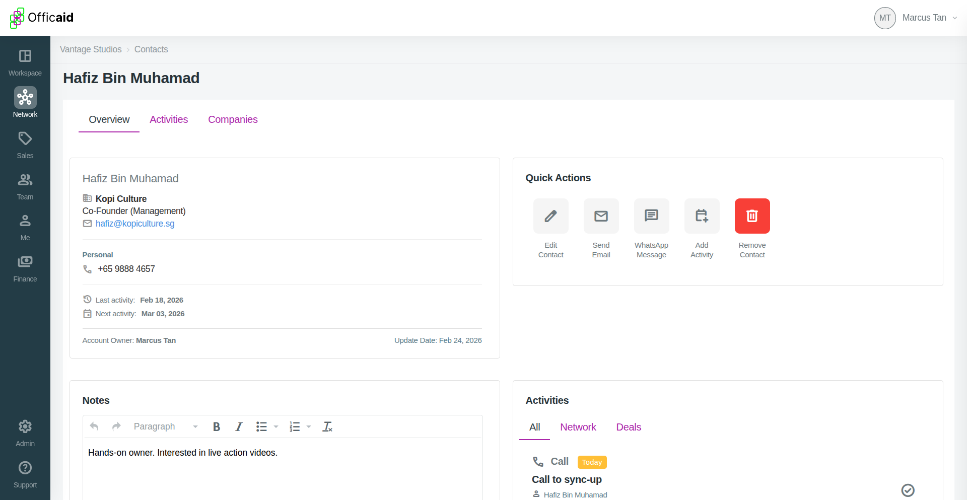 Officaid - Screenshot 4 showing product features and functionality