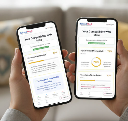 RationalMatch.com - Screenshot 3 showing product features and functionality