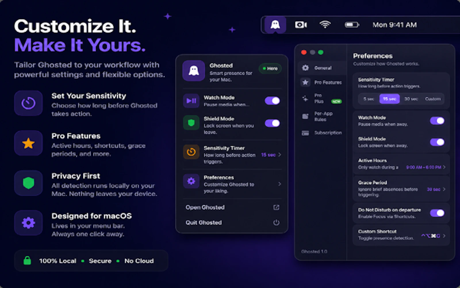 Ghosted: Smart Presence screenshot 4