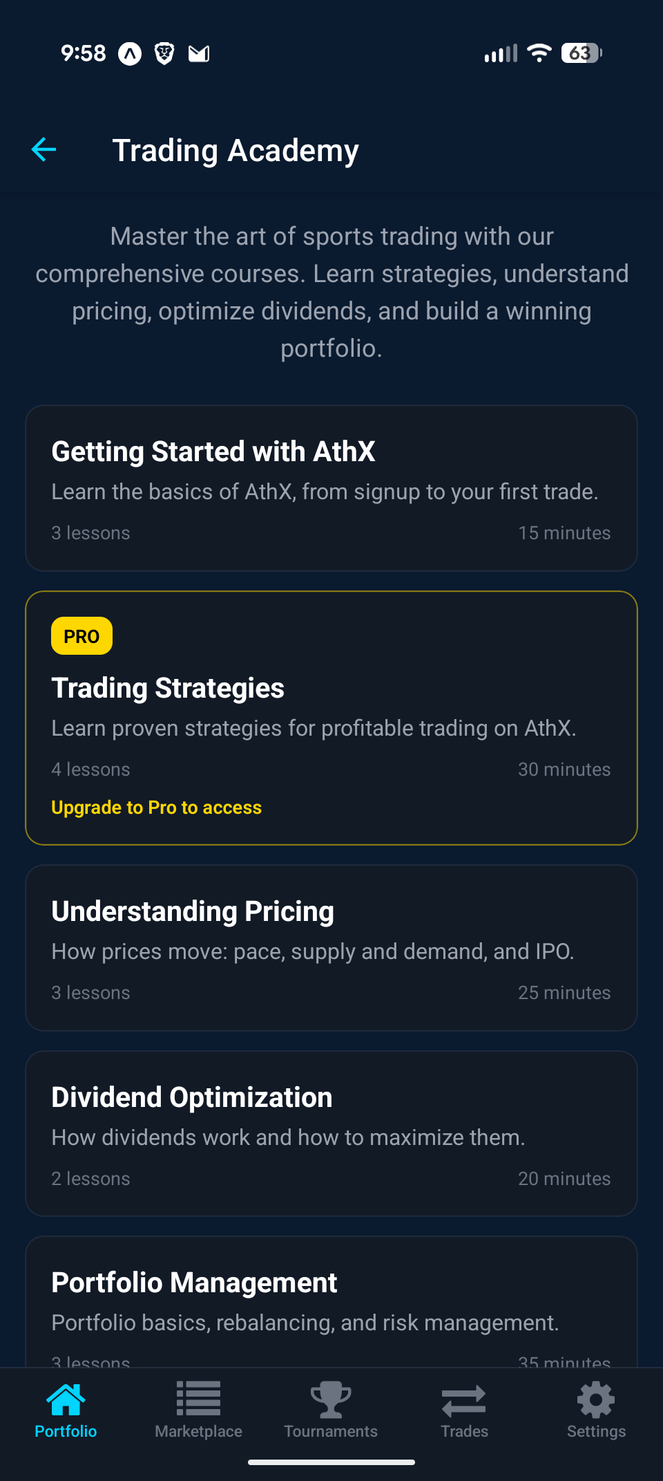 AthX Sports Trading gallery image