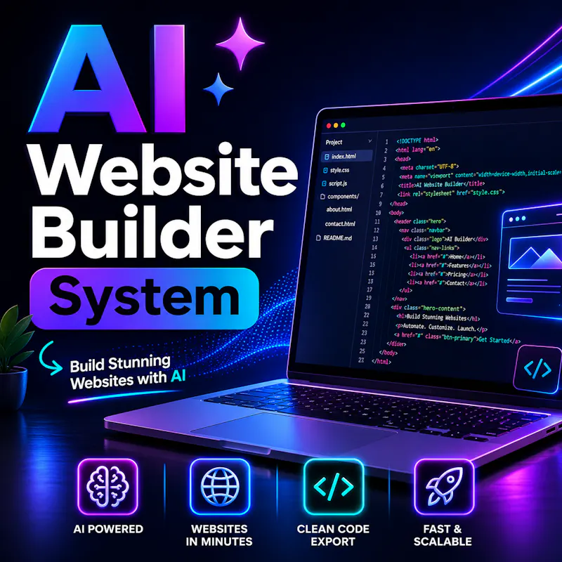 AI Website Builder System screenshot 3