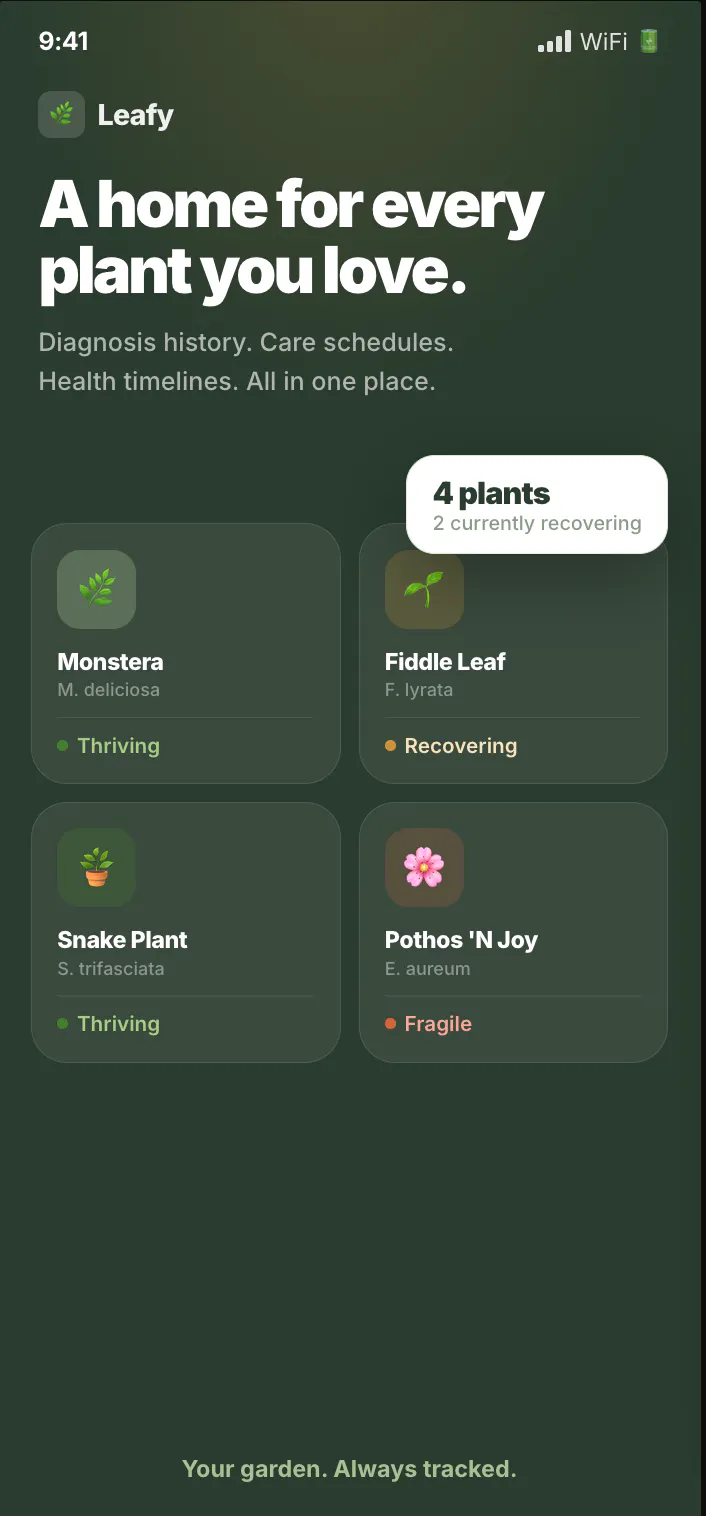 Leafy — Never Kill Another Plant gallery image