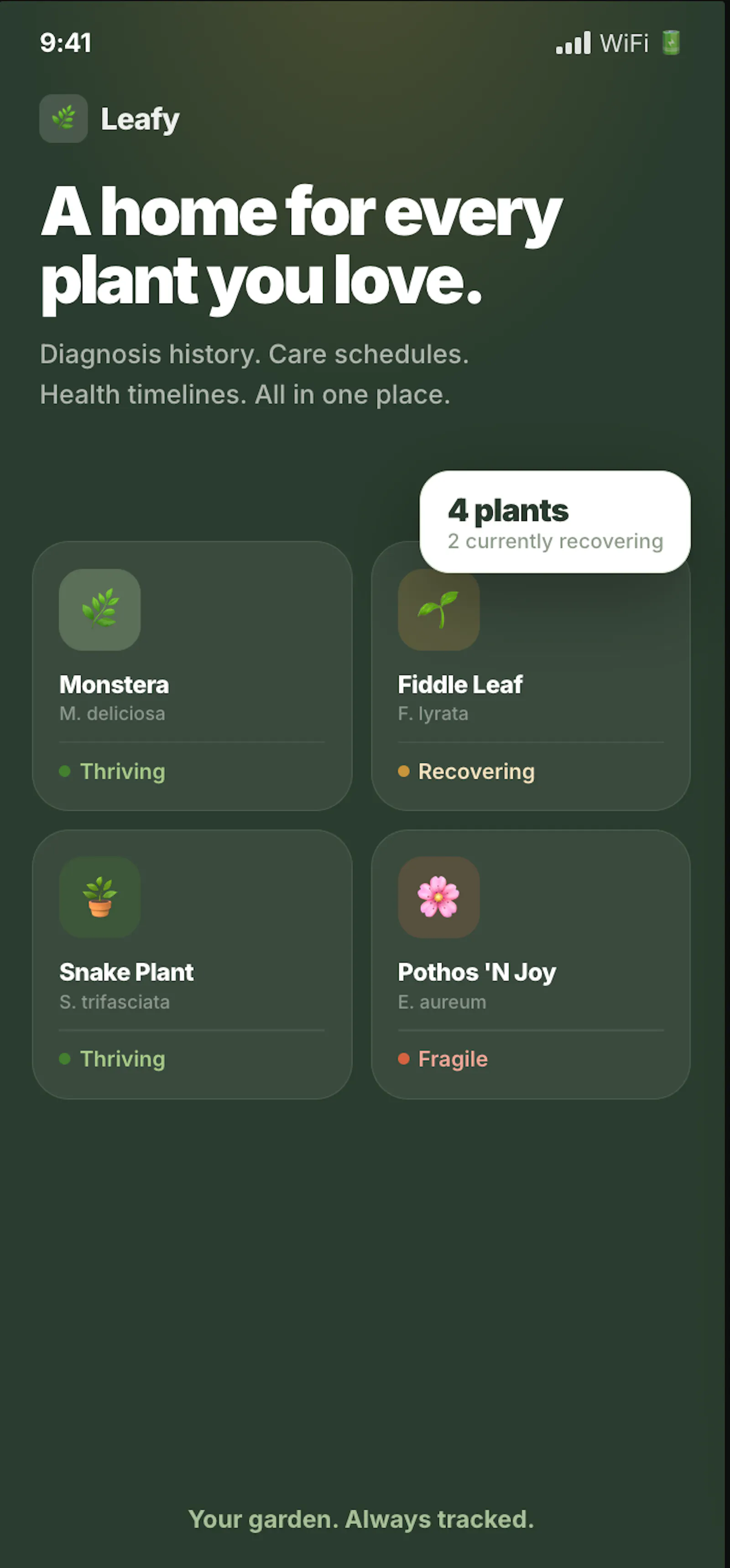 Leafy — Never Kill Another Plant screenshot 4