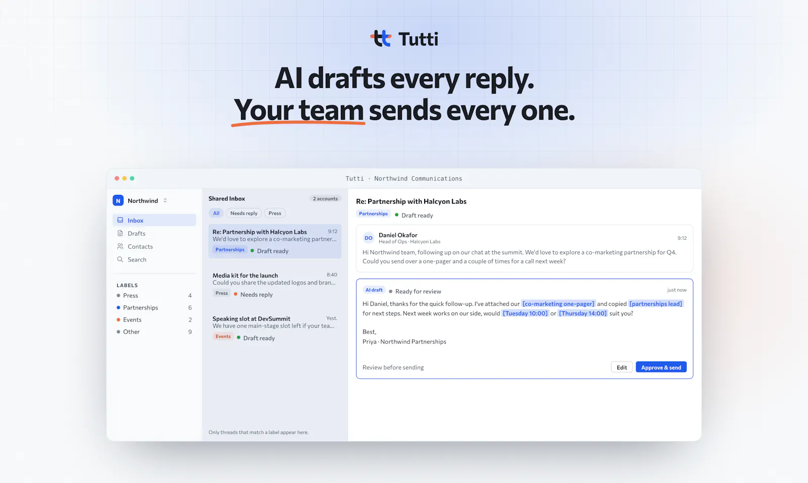 Tutti screenshot 2