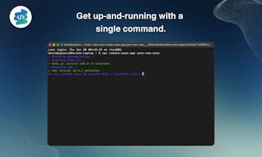 npx create-saas-app gallery image