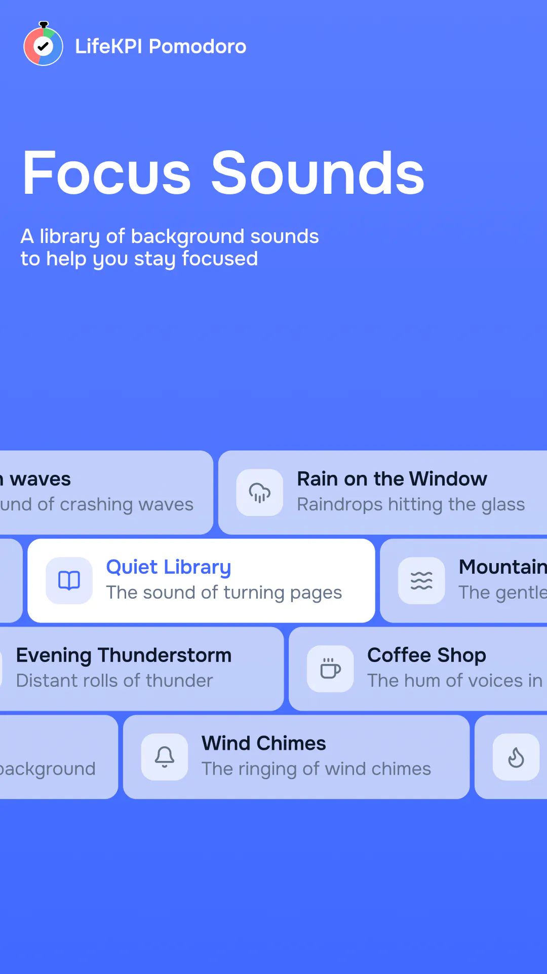 LifeKPI Pomodoro gallery image