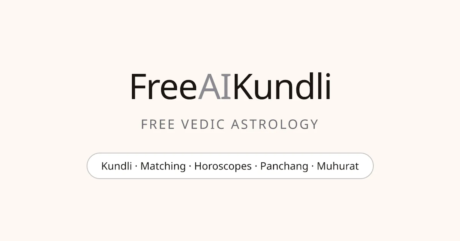 FreeAIKundli screenshot 1