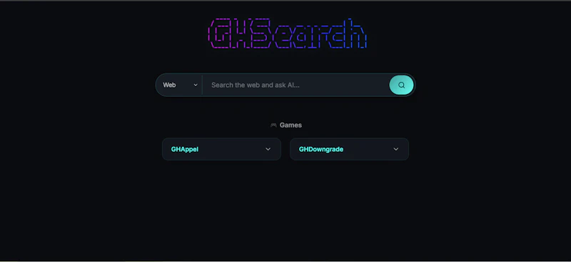 GHSearch screenshot 1
