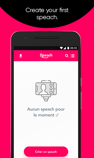 Speach app gallery image