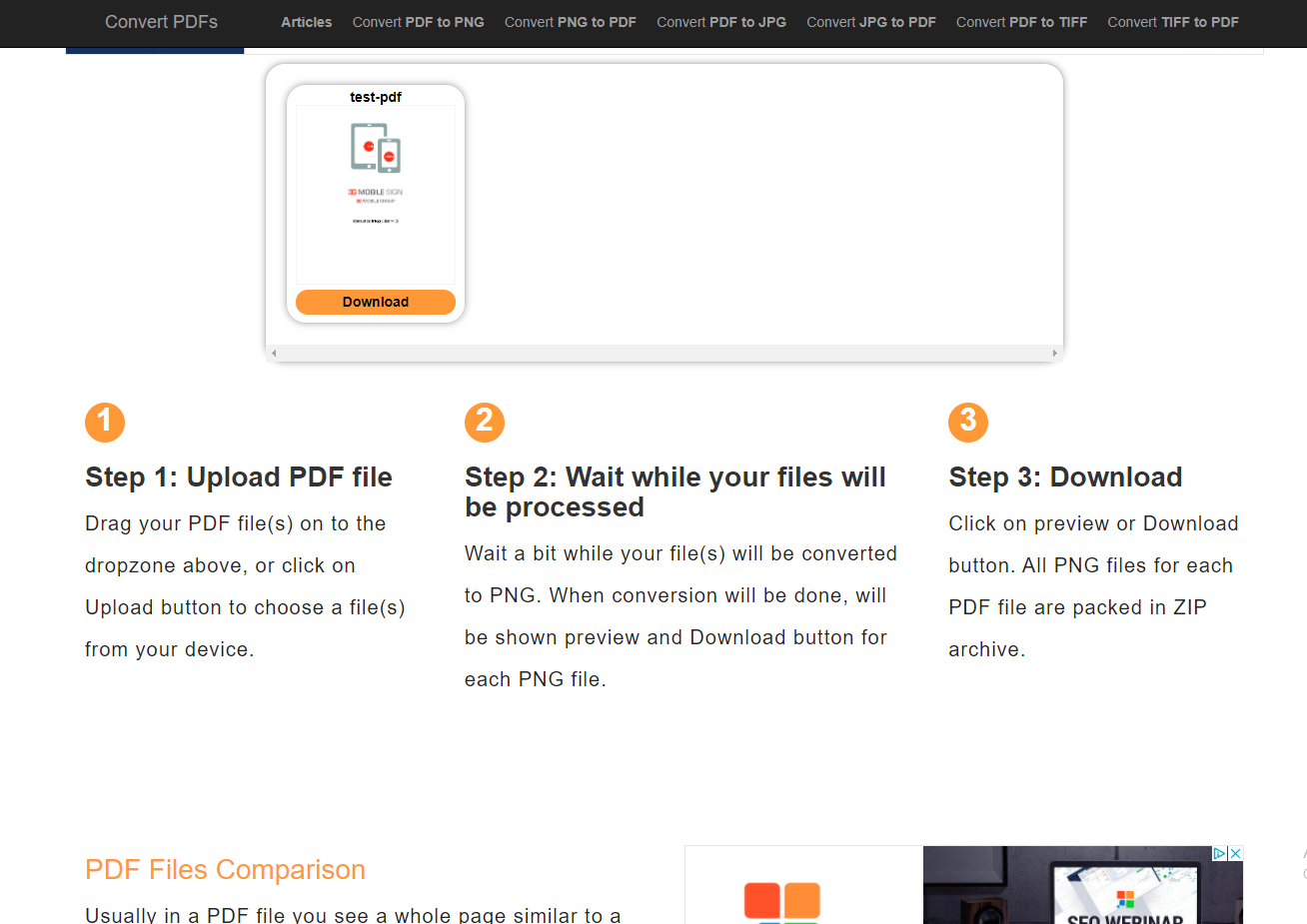 Convert PDFs gallery image