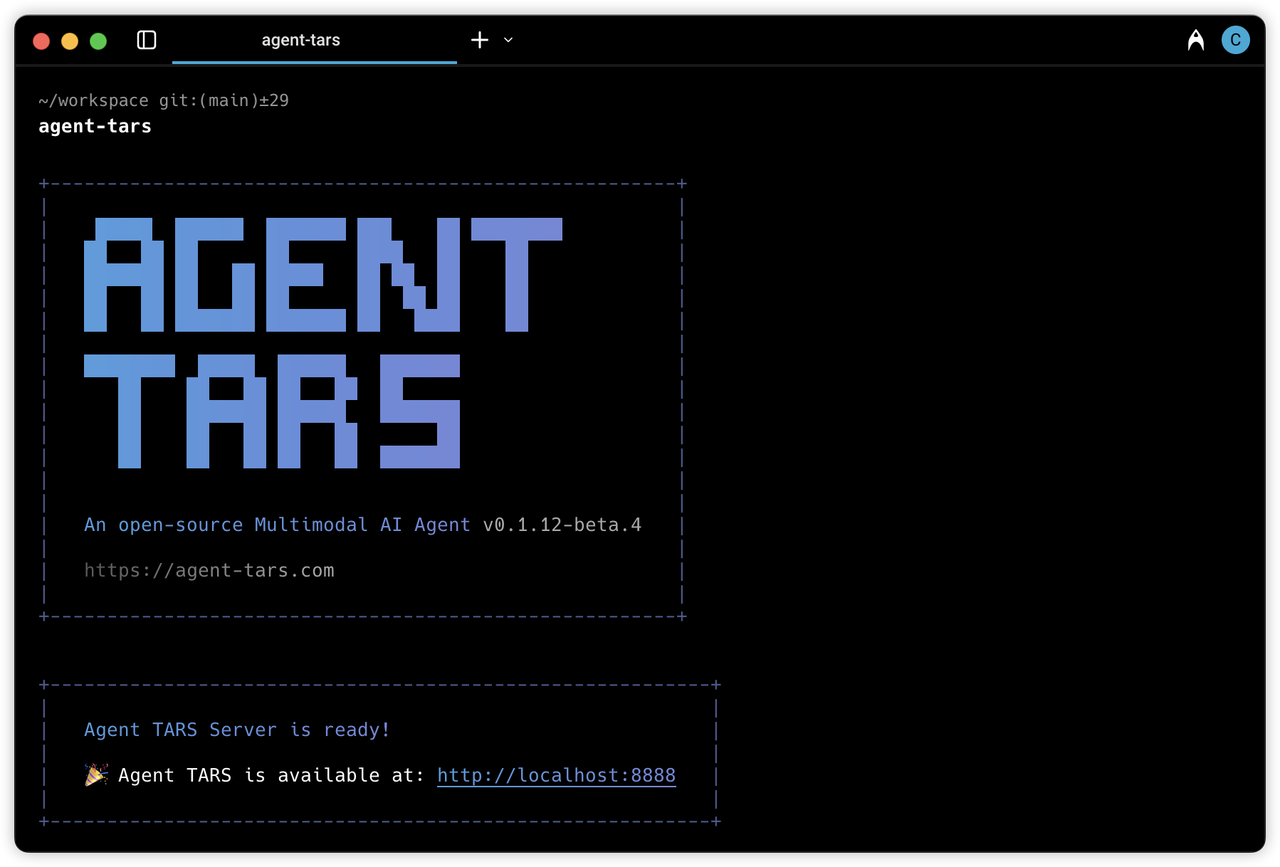 Agent TARS gallery image