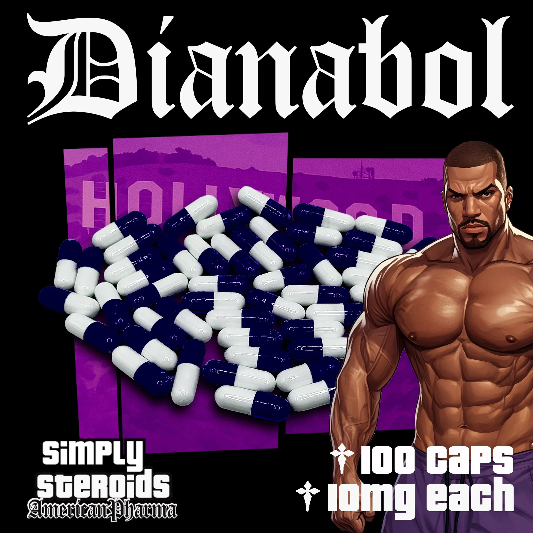 Dianabol 10mg x 100 Capsules gallery image