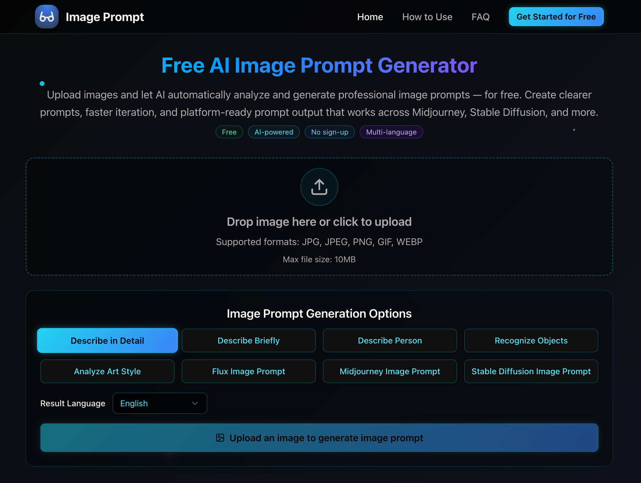 พรอมต์ภาพ - ฟรีเครื่องกำเนิดภาพ AI Image media 1