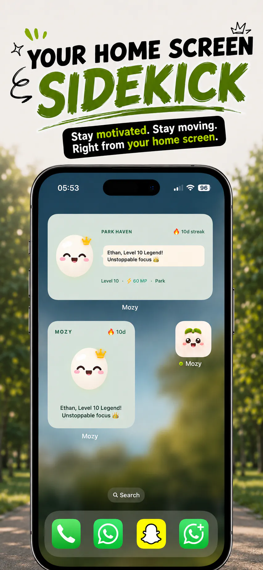 Mozy: Walk to Unlock Apps screenshot 3