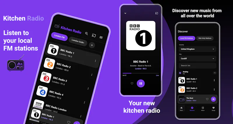 kitchenradio screenshot 1