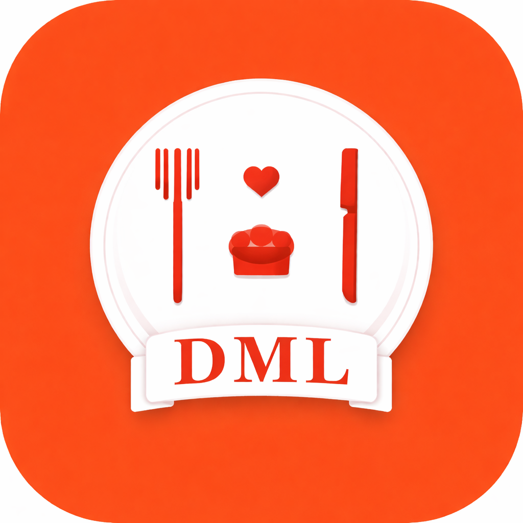 Dinner Match Lab - Product Hunt launch logo and brand identity