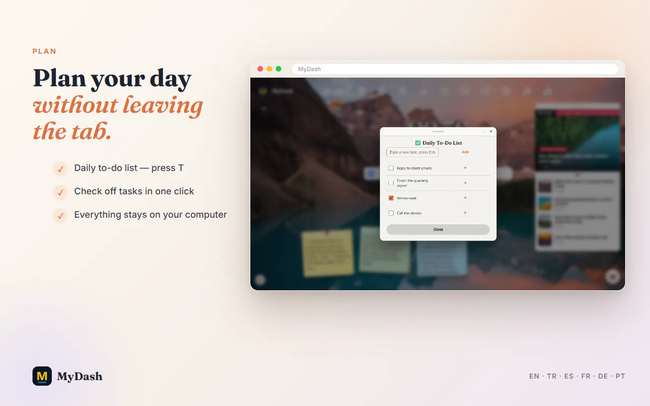 MyDash gallery image