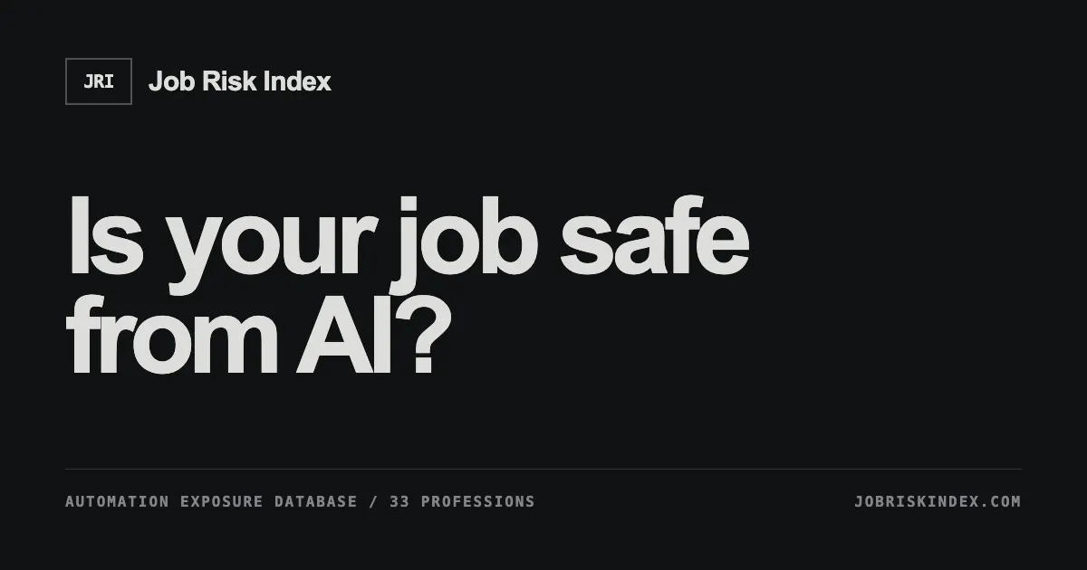 Job Risk Index gallery image