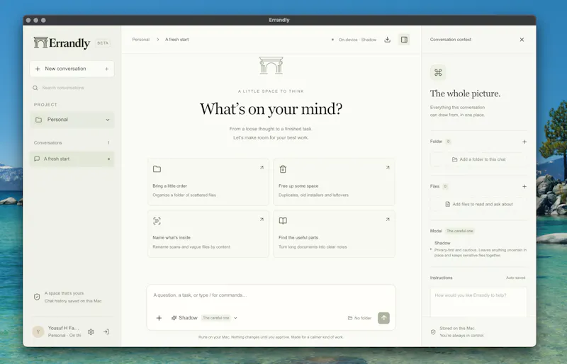 Errandly — Your work. Handled. screenshot 2