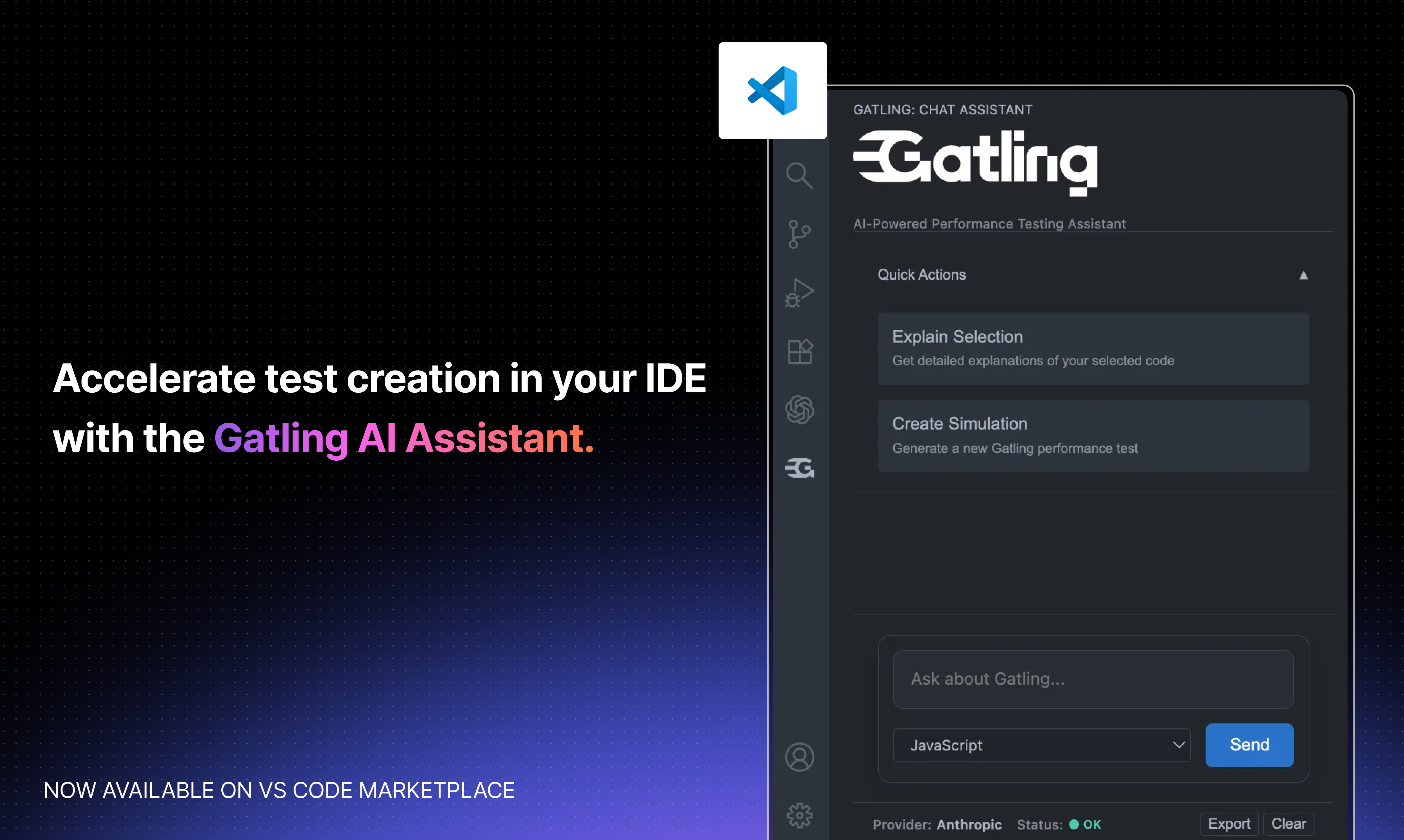 Gatling AI Assistant for VS Code gallery image