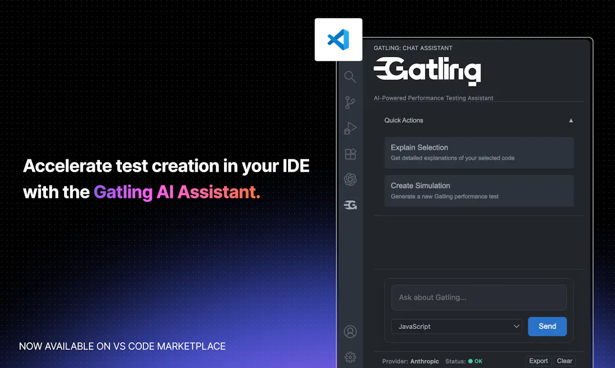 Gatling AI Assistant for VS Code
