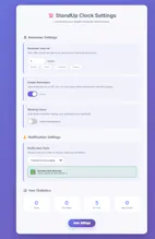 StandUp Clock gallery image