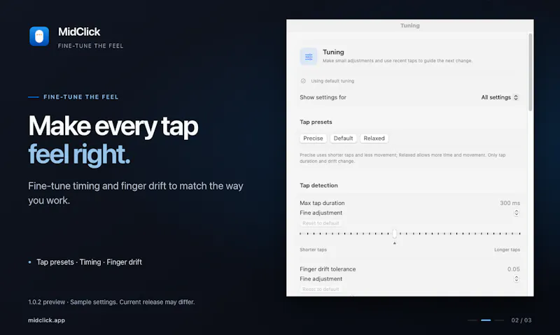 MidClick screenshot 3