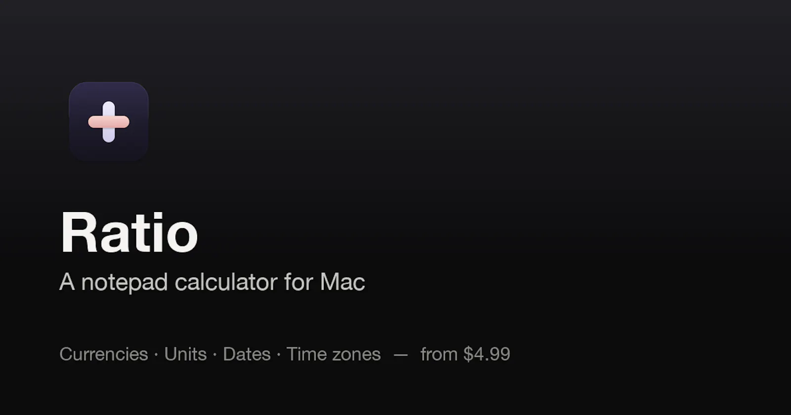 Ratio screenshot 2