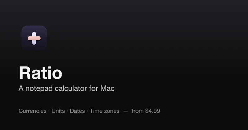 Ratio screenshot 2