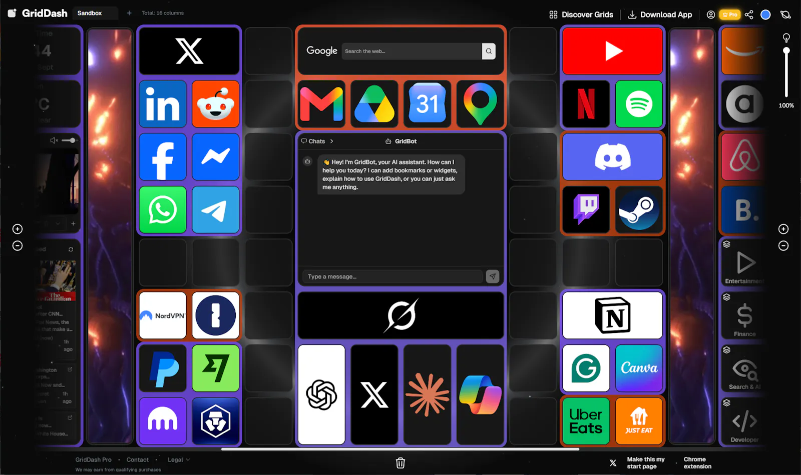 GridDash screenshot 3