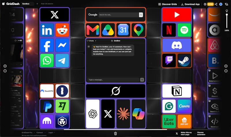 GridDash screenshot 3