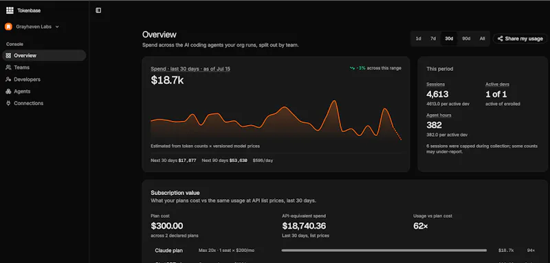 Tokenbase screenshot 2