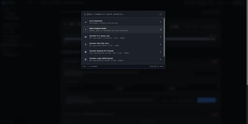 TraceLens screenshot 1