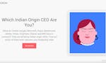 Which Indian Origin CEO Are You? image