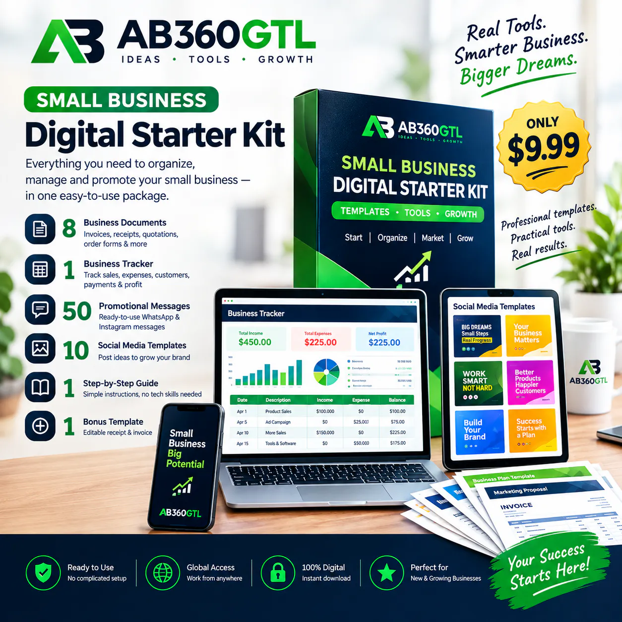 AB360GTL Small Biz Digital Starter Kit logo