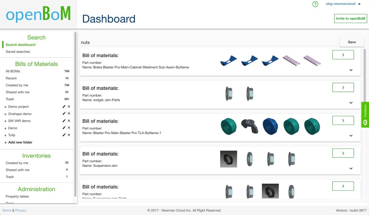 openBoM gallery image