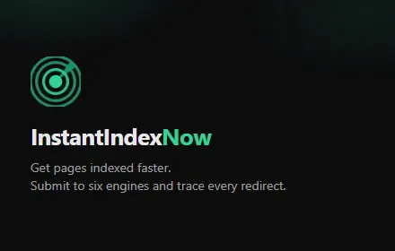 InstantIndexNow gallery image