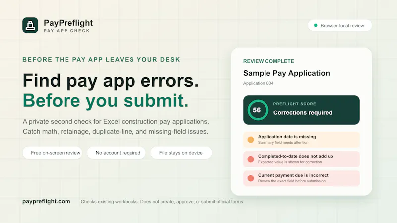 PayPreflight screenshot 1