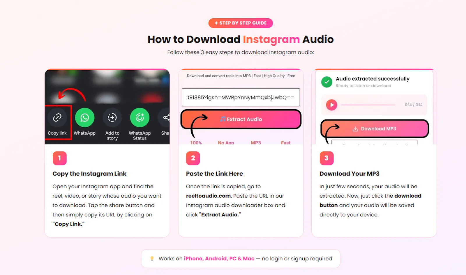 Reel to Audio screenshot 2