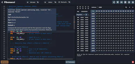 Asm Editor - Interactive Assembly IDE gallery image