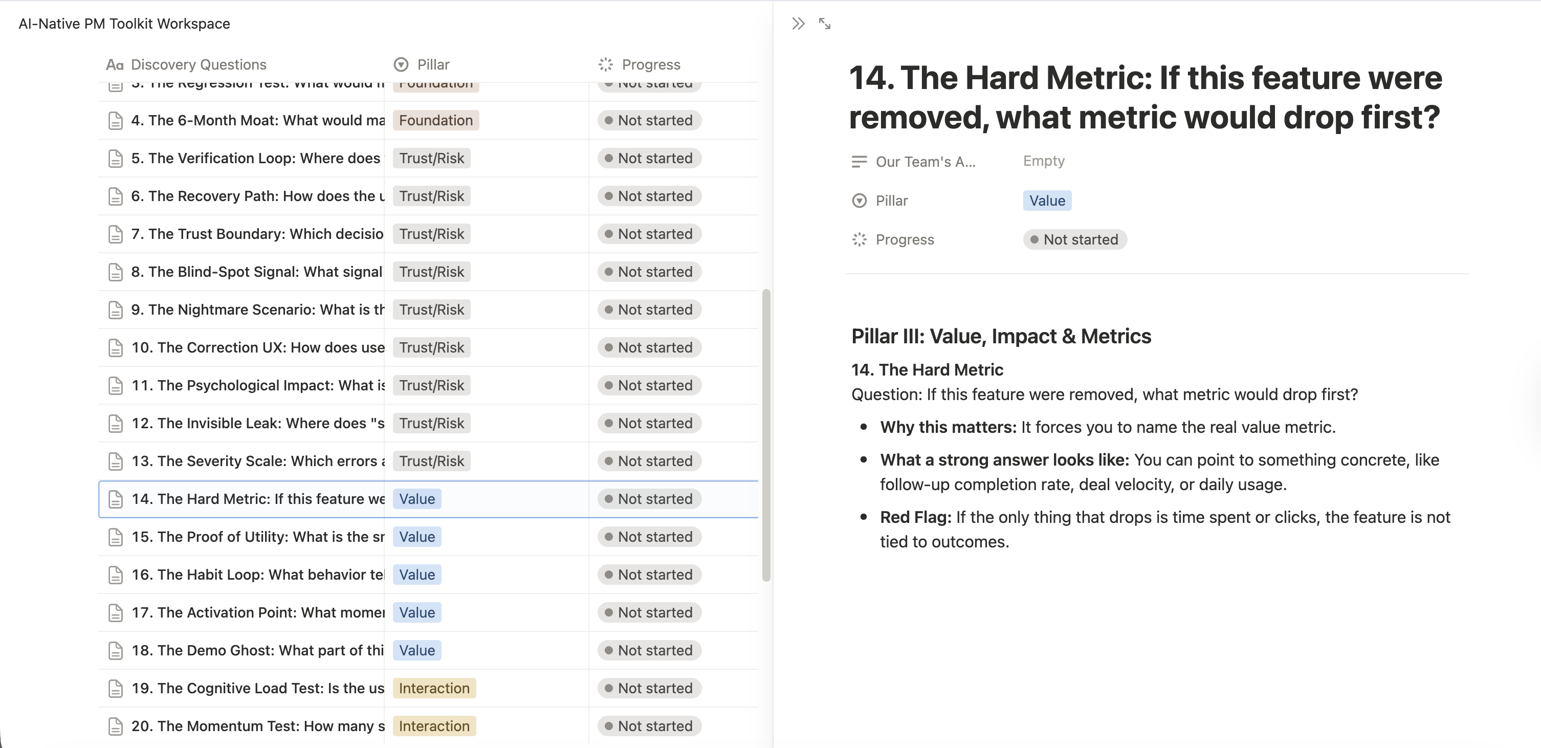 AI-Native PM: Product Validation Toolkit gallery image