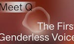 Q - The first genderless voice image