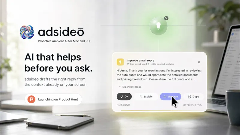 adsideō screenshot 1 (video preview)
